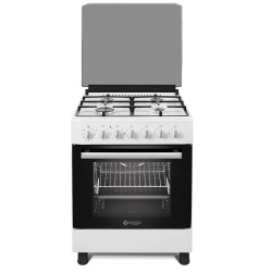 Wiggo WO-E605R(WW) - Serie 5 - 60cm - Gasfornuis - Wit