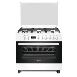 Wiggo WO-E969R(WW) Serie 9 - Gasfornuis - Wit